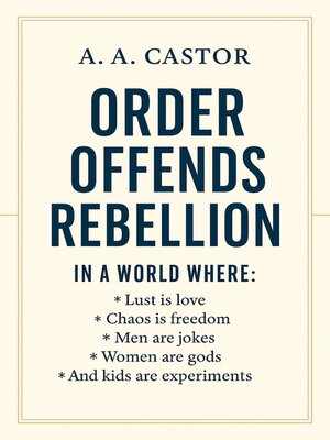 cover image of Order Offends Rebellion